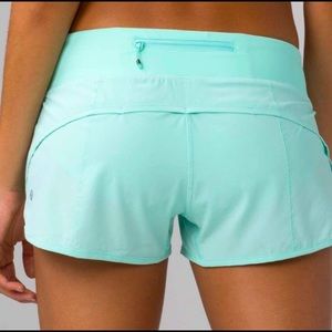 Lululemon Mint Shorts